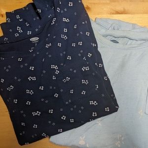 Old Navy 3/4 Sleeve Pocket T-Shirt Bundle